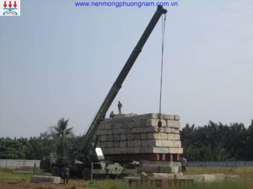 Chi tiết gối kê tải - Xếp tải