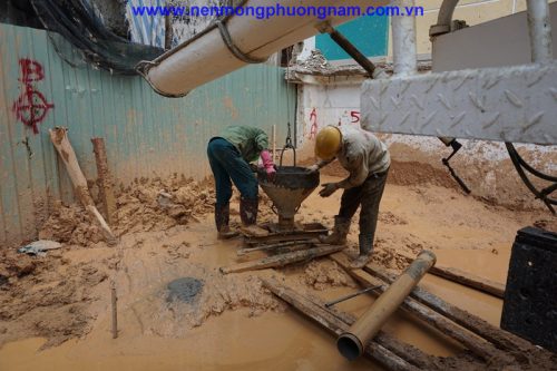 THI CÔNG CỌC KHOAN NHỒI D600mm - TRỤ SỞ LÀM VIỆC CÔNG TY THÀNH AN
