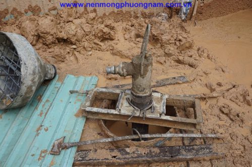 THI CÔNG CỌC KHOAN NHỒI D600mm - TRỤ SỞ LÀM VIỆC CÔNG TY THÀNH AN