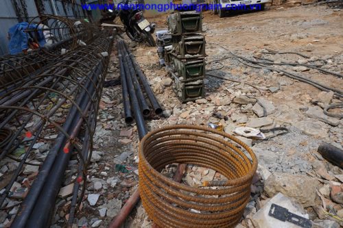 THI CÔNG CỌC KHOAN NHỒI D600mm - TRỤ SỞ LÀM VIỆC CÔNG TY THÀNH AN