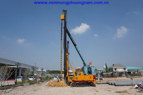 Khoan dẫn D450 - Dự án phát triển nhà Đông Á