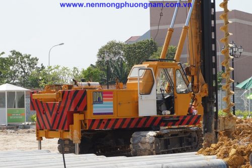 Khoan dẫn D450 - Dự án phát triển nhà Đông Á