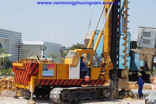 Khoan dẫn D450 - Dự án phát triển nhà Đông Á