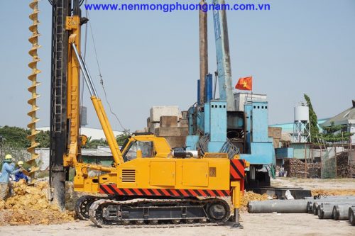 Khoan dẫn D450 - Dự án phát triển nhà Đông Á