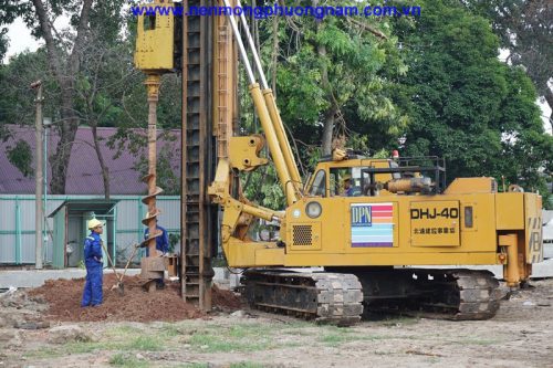 Khoan dẫn D400mm - Bệnh viện 175