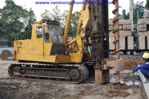 Khoan dẫn D400mm - Bệnh viện 175