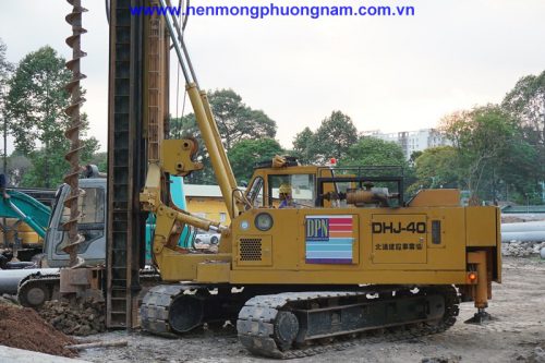 Khoan dẫn D400mm - Bệnh viện 175