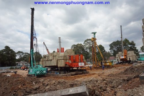 Khoan dẫn D600 - Bệnh viện Quân Y 175