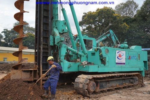 Khoan dẫn D600 - Bệnh viện Quân Y 175
